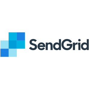 Sendgrid logo.